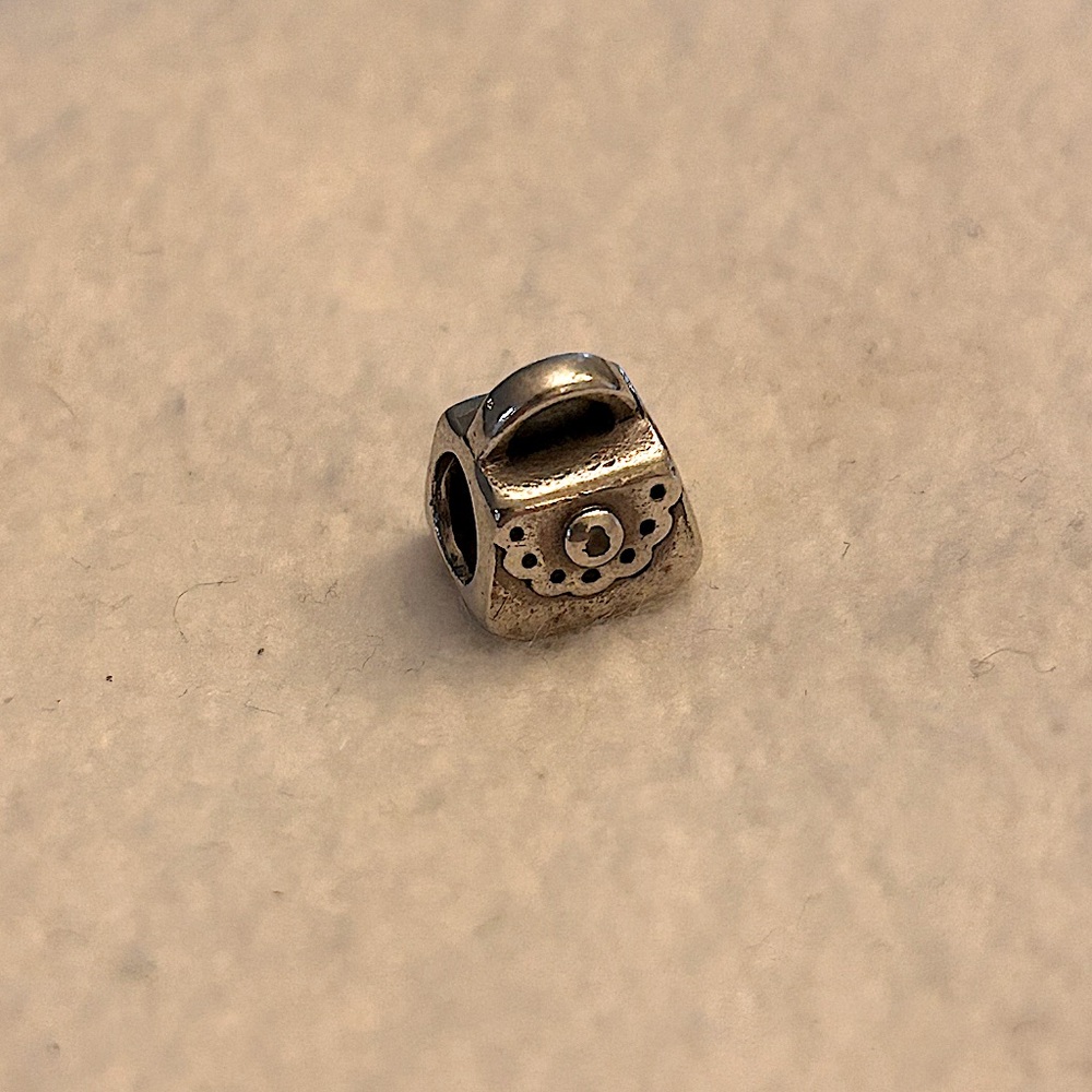 Pandora Pink CV Purse Charm